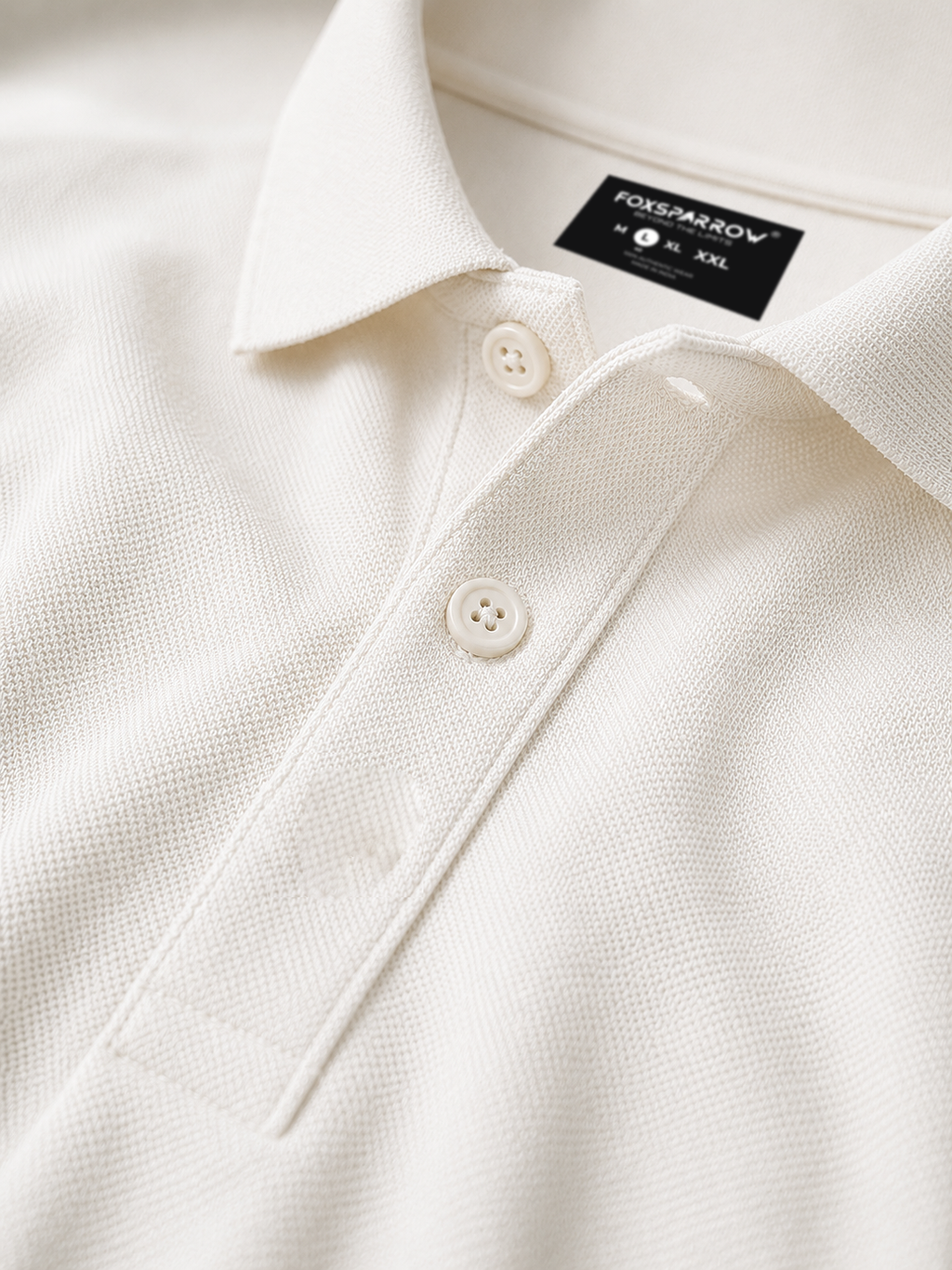 Milky White Polo Mars