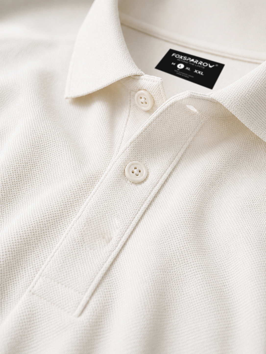 Milky White Polo Mars