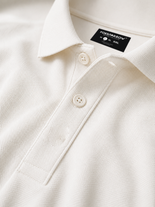 Milky White Polo Mars
